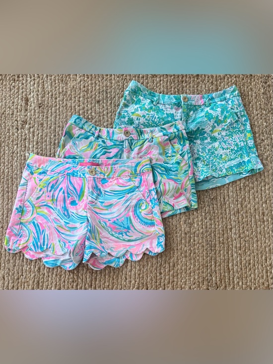 Lilly Pulitzer Pants - Lilly Pulitzer Women’s Size 4 Shorts Bundle Lot of 3 Tropical Floral Prints